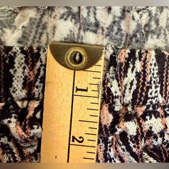 Joie by Anthropology Gamille Print‎ Maxi Skirt Boho Black Pink White Size XS - Picture 8 of 8